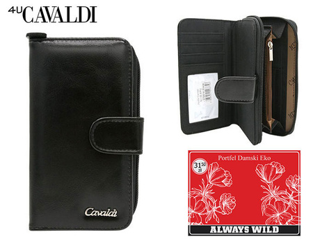 Portfel damski N118-APU-BL M.Black