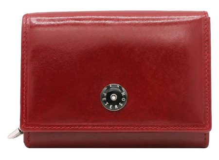 Portfel damski skórzany PTN 74892-TVT Red