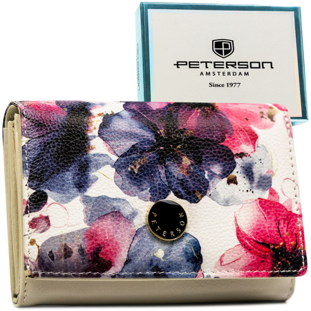 Portfel skóra + PU PTN PX30-PF1 Rose