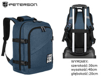 PETERSON PTN PLG-02-T polyester backpack