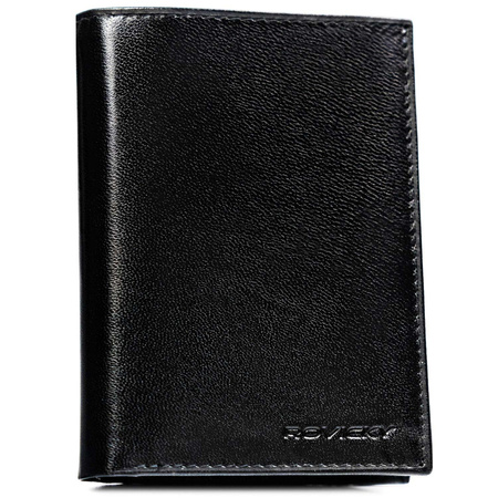 Portfel męski skórzany na blistrze 324-GA-BL Black