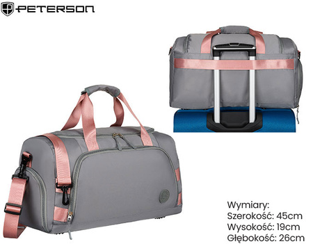 Torba podróżna PTN 24427 Gray Pink