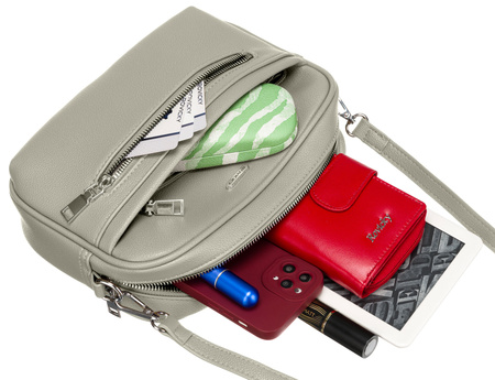 Torebka damska PU R-074-01 L.Beige