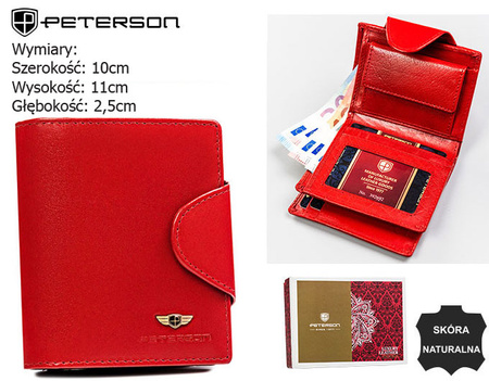 Leather wallet PTN 2517-BO