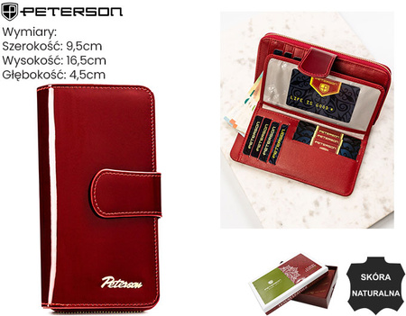 Portfel damski skórzany PTN BC-76116