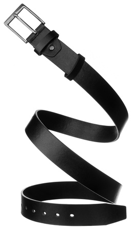 Pasek męski skórzany PTN LTP-BUF BLACK