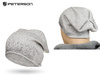 Czapka damska z domieszką wełny PTN HAT-01 Grey Peterson