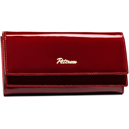Portfel damski skórzany PTN BC-421028 Red