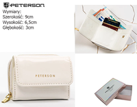 Portfel damski PU PTN 011-LAK White
