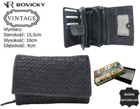 Women's leather wallet R-N19-ZPT