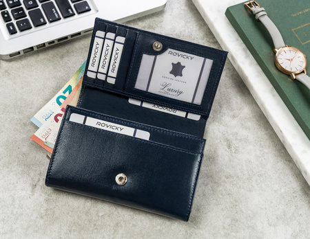 Portfel skórzany RFID 4U CAVALDI RD-22-GCL