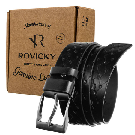Pasek skórzany ROVICKY PRS-04-G