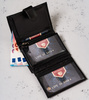 Peterson men's RFID leather wallet PTN 324Z 2-1-1 BLACK