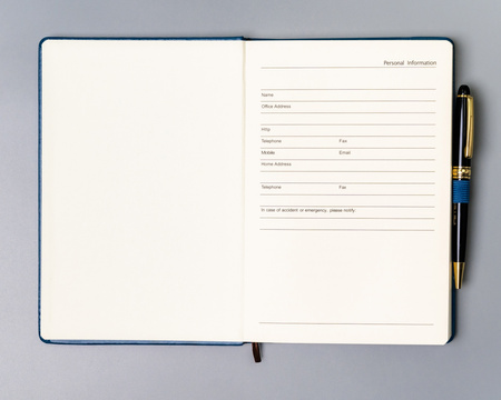 Notes Peterson PTN NOT-6-LN-52 Navy