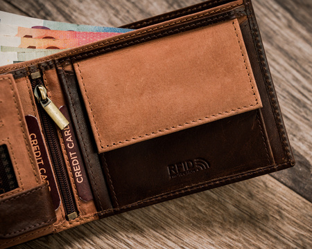 PETERSON PTN N992-SHS RFID leather wallet