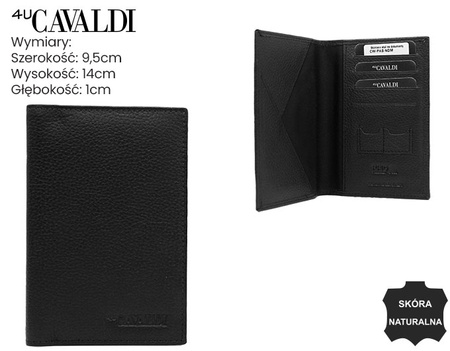 Portfel skórzany CW-PAS-NDM Black