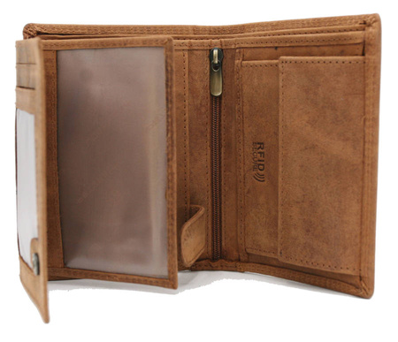 PETERSON PTN N4C-CHM-02 RFID leather wallet