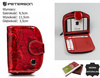 Portfel damski skórzany PTN 43972-BFBC Red
