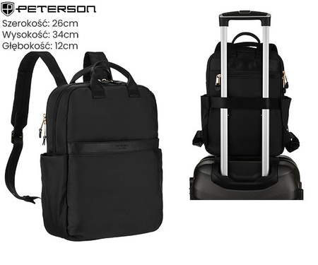 Plecak Peterson PTN JN-08 Black