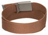 PETERSON PTN SILVER-BROWN webbing belt