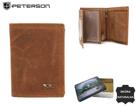 PTN Leather Wallet N4-CHM-M Brown