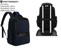 Plecak Peterson PTN HY243 Navy