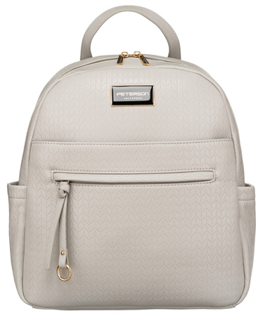 Plecak damski PU PTN T39013 Gray