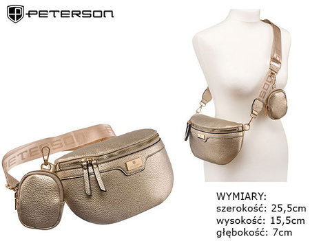 Saszetka nerka PTN NER-ALE-7 Gold