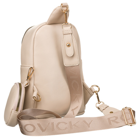 Saszetka nerka damska R-NER-ALE-8 Beige