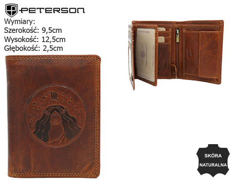PETERSON PTN N4-EBS RFID leather wallet