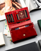 Portfel damski skórzany PTN 76112-SBR Red
