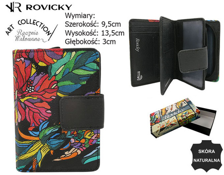 Portfel damski skórzany R-N109-ART-18