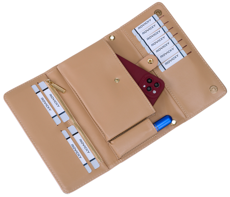 Torebko portfel PU R-MW-01 Gold