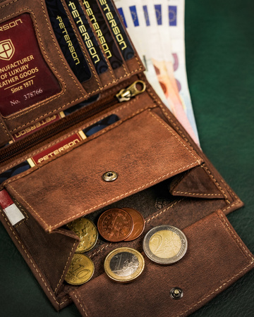 PETERSON PTN 333PW RFID leather wallet