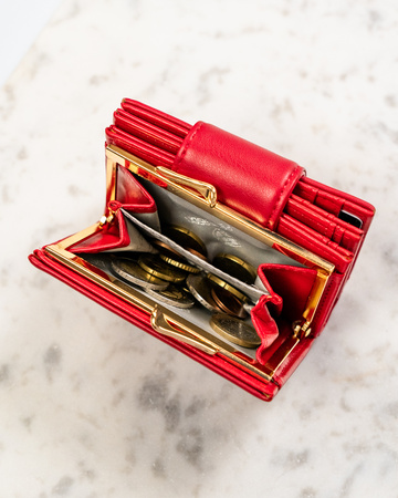 Portfel damski PU PTN 42329-F8 Red