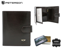 PETERSON PTN 22307L-VT RFID leather wallet