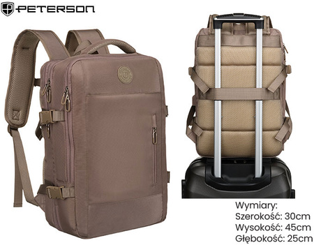 Plecak podróżny PTN 24421 Beige