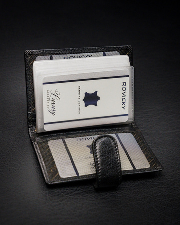 ROVICKY leather RFID card case CPR-032-BAR