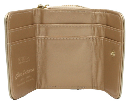 Portfel damski eko w puszce PTN 011-HRH-PUS Gold