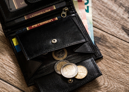 PETERSON 303UP-5590 RFID leather wallet