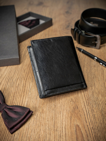 Rovicky PC-105L-BAR men's RFID leather wallet