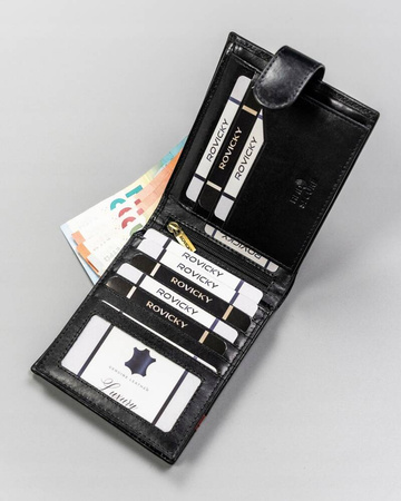 Portfel skórzany RFID ROVICKY 22323L-RVTP