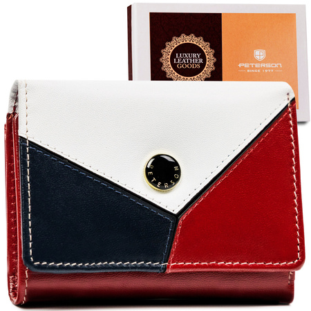PETERSON PTN RD-17-GCL-Y RFID leather wallet