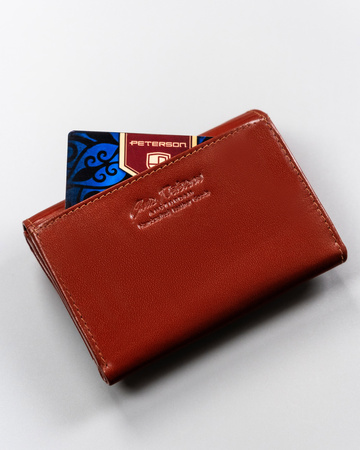 PETERSON PTN 116-BO RFID leather wallet