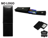 Leather case for pens E042-VT-NL BLACK