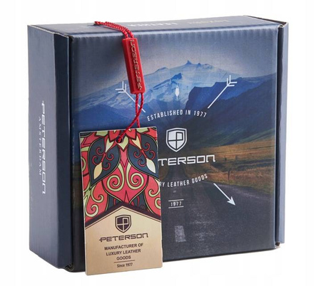 PETERSON PTN leather belt BOM-CA2