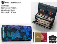 PETERSON PTN 42100-ONBF RFID leather wallet