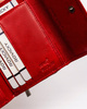 Portfel damski skórzany CPR-121-BAR Red