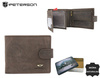 PTN Leather Wallet N992L-CHM-M Brown