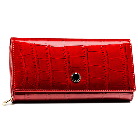 Portfel damski skórzany PTN 42100-CB Red